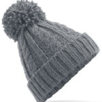 Cable Knit Melange Beanie
