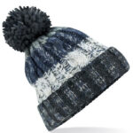 Corkscrew Pom Pom Beanie