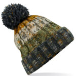 Corkscrew Pom Pom Beanie
