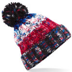 Corkscrew Pom Pom Beanie