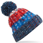 Corkscrew Pom Pom Beanie