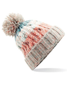 Corkscrew Pom Pom Beanie