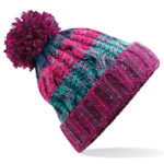 Corkscrew Pom Pom Beanie