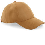 Faux Suede 6 Panel Cap
