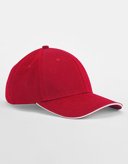 EarthAware® Classic Organic Cotton 6 Panel Cap – Sandwich Peak