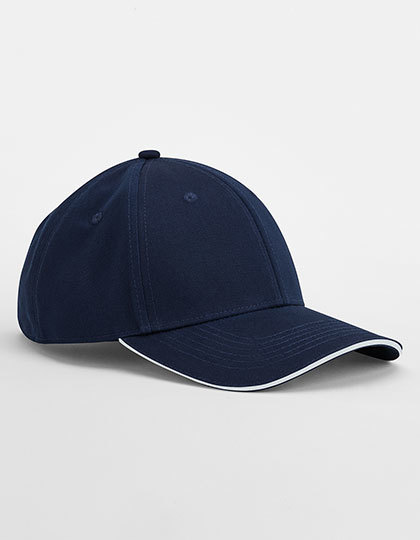 EarthAware® Classic Organic Cotton 6 Panel Cap – Sandwich Peak