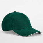 EarthAware® Classic Organic Cotton 5 Panel Cap – Sandwich Peak