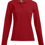 Women´s Heavy Polo Long Sleeve
