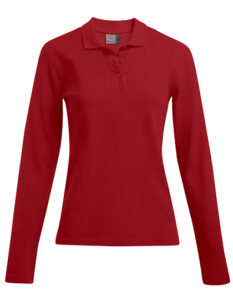 Women´s Heavy Polo Long Sleeve