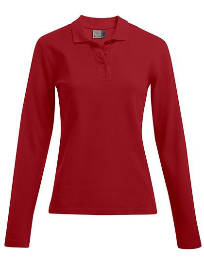 Women´s Heavy Polo Long Sleeve