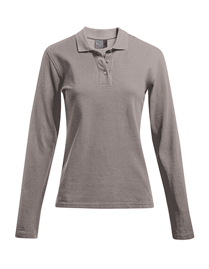 Women´s Heavy Polo Long Sleeve