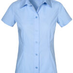 Women´s Poplin Shirt Short Sleeve