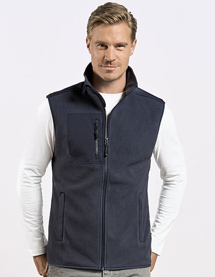 Men´s Canvas Fleece Vest