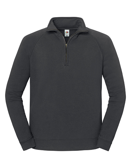 Iconic Premium Zip Neck Sweat