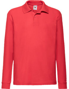 Kids´ Long Sleeve 65/35 Polo