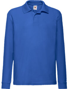 Kids´ Long Sleeve 65/35 Polo