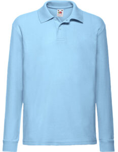 Kids´ Long Sleeve 65/35 Polo