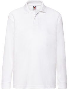 Kids´ Long Sleeve 65/35 Polo