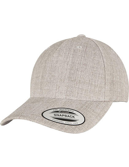 YP Classics 5-Panel Premium Curved Visor Snapback Cap