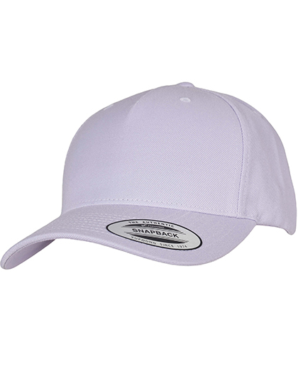 YP Classics 5-Panel Premium Curved Visor Snapback Cap
