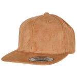 Suede Leather Snapback