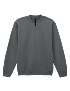 Softstyle® Midweight Adult Fleece 1/4 Zip Sweatshirt