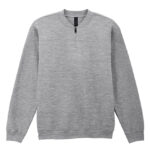 Softstyle® Midweight Adult Fleece 1/4 Zip Sweatshirt