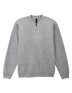 Softstyle® Midweight Adult Fleece 1/4 Zip Sweatshirt