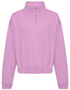 Women´s Cropped 1/4 Zip Sweat