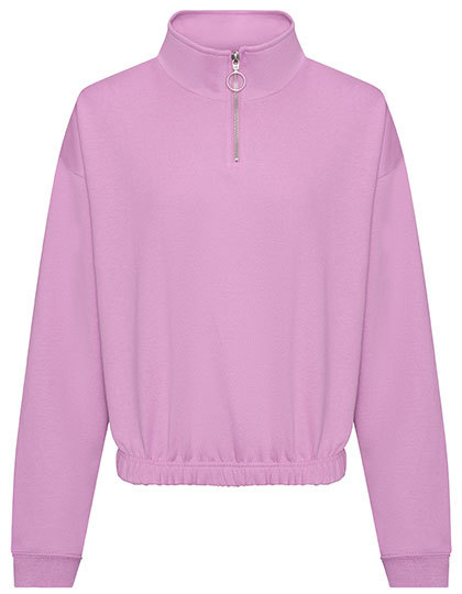 Women´s Cropped 1/4 Zip Sweat
