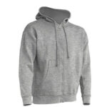 Zipped Hooded Sweater