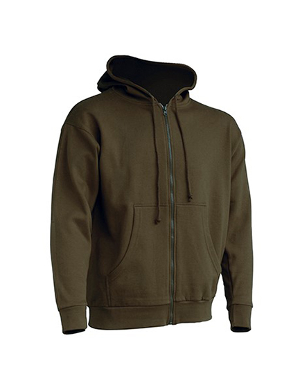 Zipped Hooded Sweater