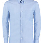 Men`s Slim Fit Workwear Oxford Shirt Long Sleeve