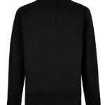 Regular Fit 1/4 Zip Pique Sweatshirt