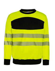 EOS Hi-Vis Workwear Sweatshirt With Printing Area