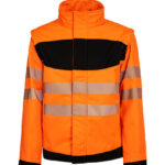 EOS Hi-Vis Workwear Softshell Jacket With Printing Area