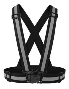 Elastic Hi-Vis Body Belt Prague - Black