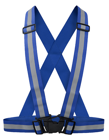 Elastic Hi-Vis Body Belt Prague - Royal Blue