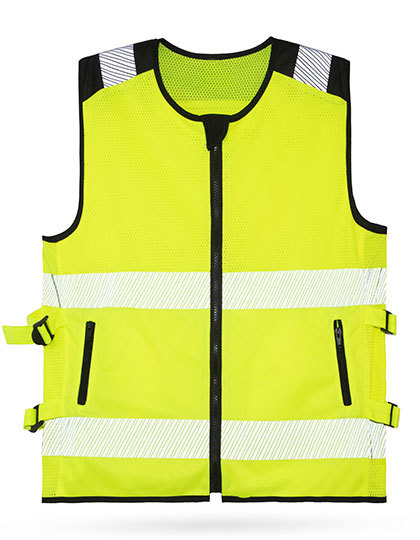 Hi-Vis Mesh Motorcycle Safety Vest “Naxos”