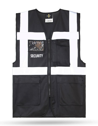 “SECURITY” Mesh Multifunctional Safety Vest “Tampa”