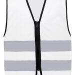Kids´ Hi-Vis Safety Vest With Front Zipper Aalborg