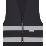 Hi-Vis Safety Vest Cologne With Front Zipper