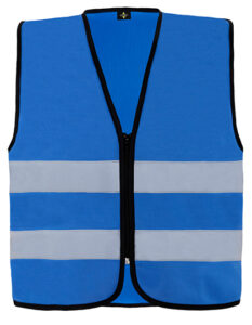 Hi-Vis Safety Vest Cologne With Front Zipper