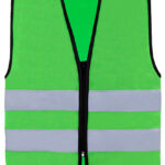 Hi-Vis Safety Vest Cologne With Front Zipper