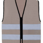 Hi-Vis Safety Vest Cologne With Front Zipper
