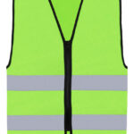 Hi-Vis Safety Vest Cologne With Front Zipper