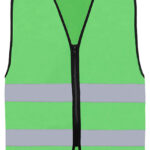 Hi-Vis Safety Vest Cologne With Front Zipper