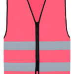 Hi-Vis Safety Vest Cologne With Front Zipper