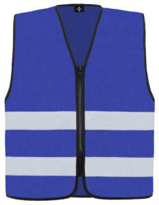 Hi-Vis Safety Vest Cologne With Front Zipper