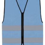 Hi-Vis Safety Vest Cologne With Front Zipper